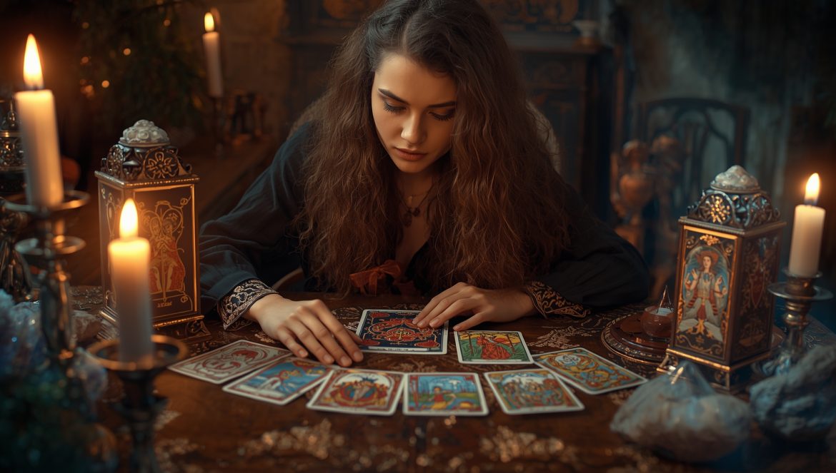 Гадание на картах Таро с обратными картами при свечах, эзотерическая практика толкования перевернутых арканов