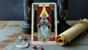 Верховная Жрица (II) — Хранительница Акаши и лунные мистерии