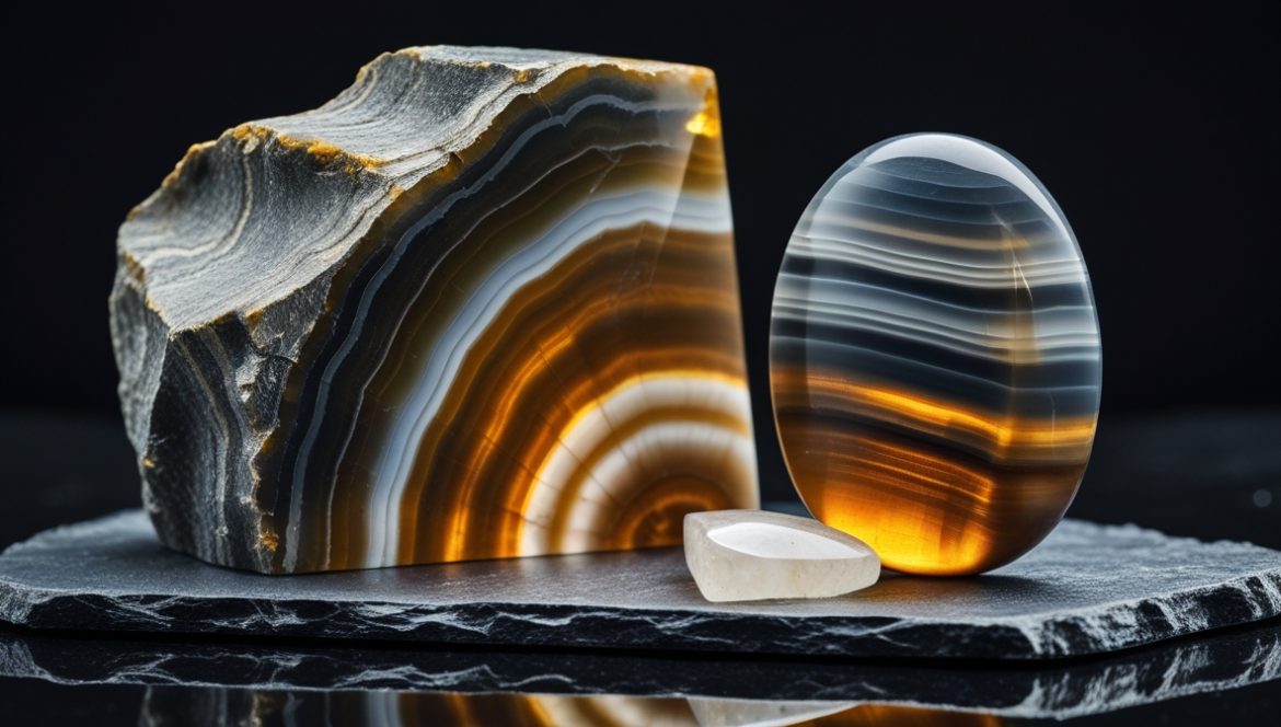 ахатит — магический камень защиты с полосчатым рисунком, магические и лечебные свойства
