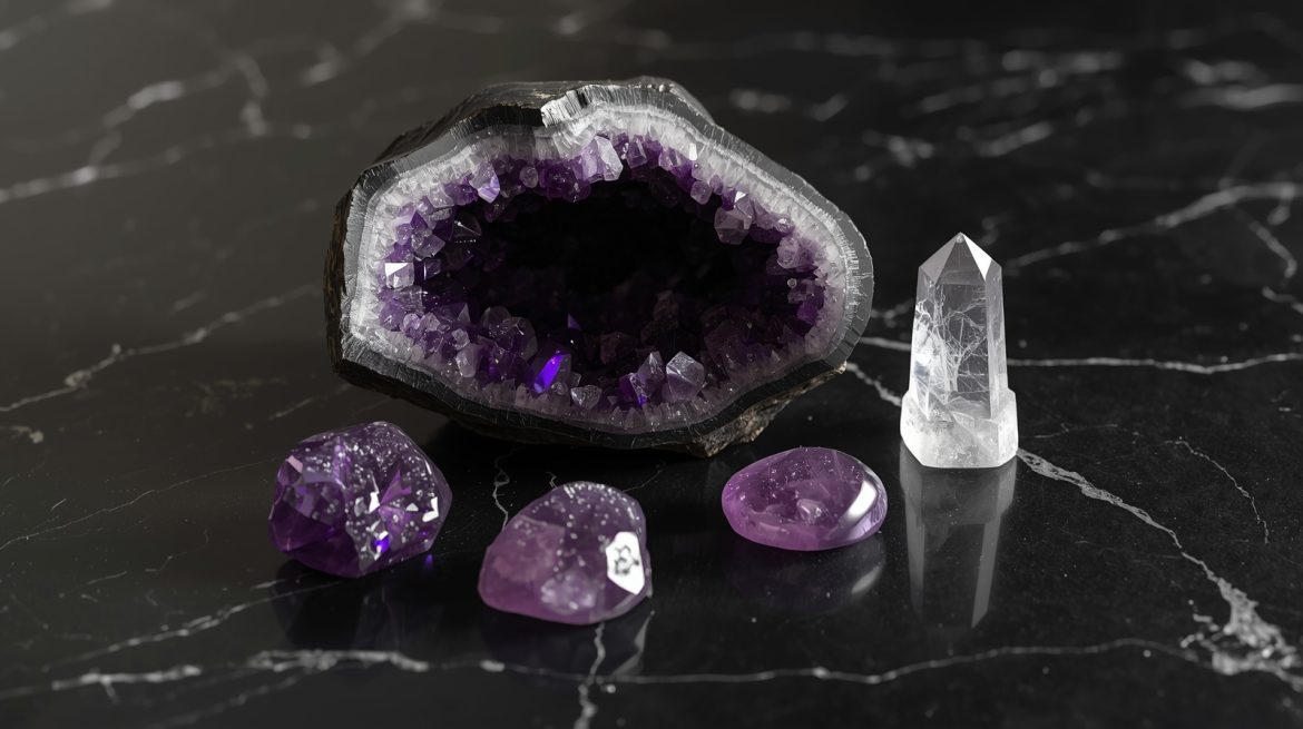 аметист фиолетовый кристалл магические свойства духовный камень мудрости