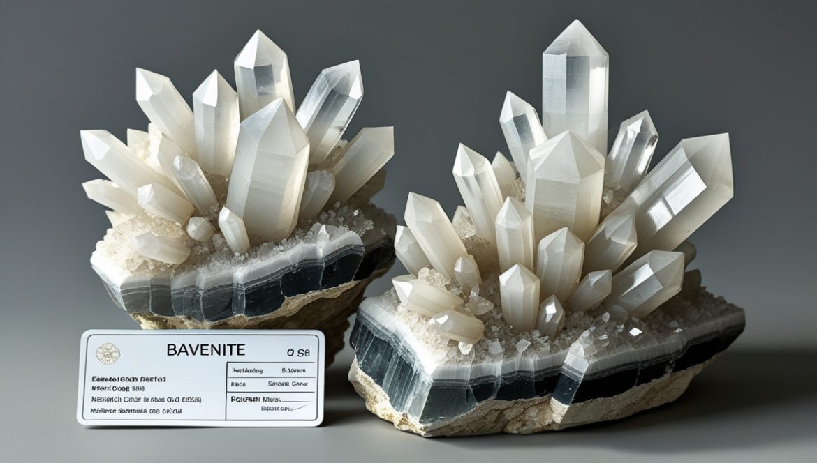 бавенит белый минерал кристалл радиально-лучистая структура свойства