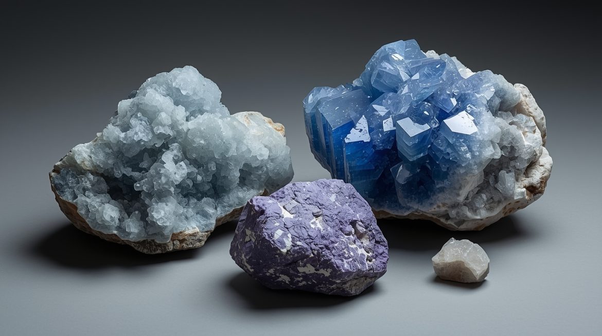 Дюмортьерит — натуральный синий кристалл, магические и целебные свойства камня