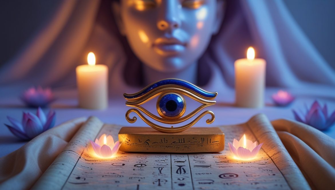 Глаз Гора — священный египетский символ Уаджет для ясновидения и защиты