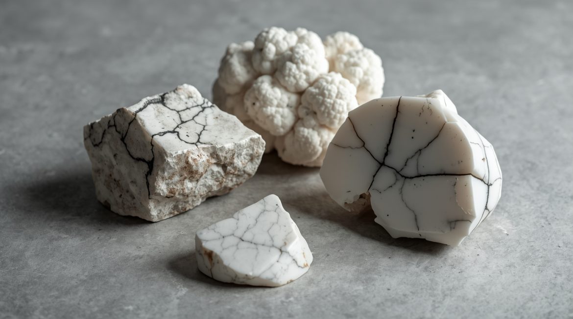 Натуральный белый говлит — магические и лечебные свойства камня мудрости