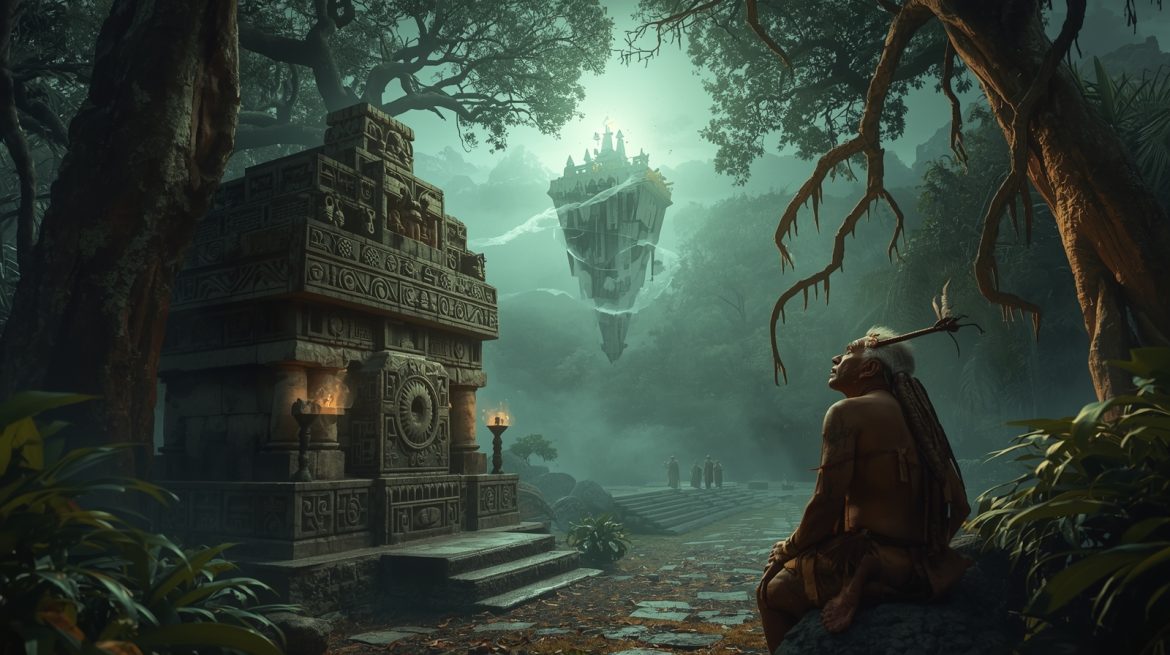 Индейские предания о затопленной прародине — пирамида над водой, древние цивилизации ацтеков майя инков