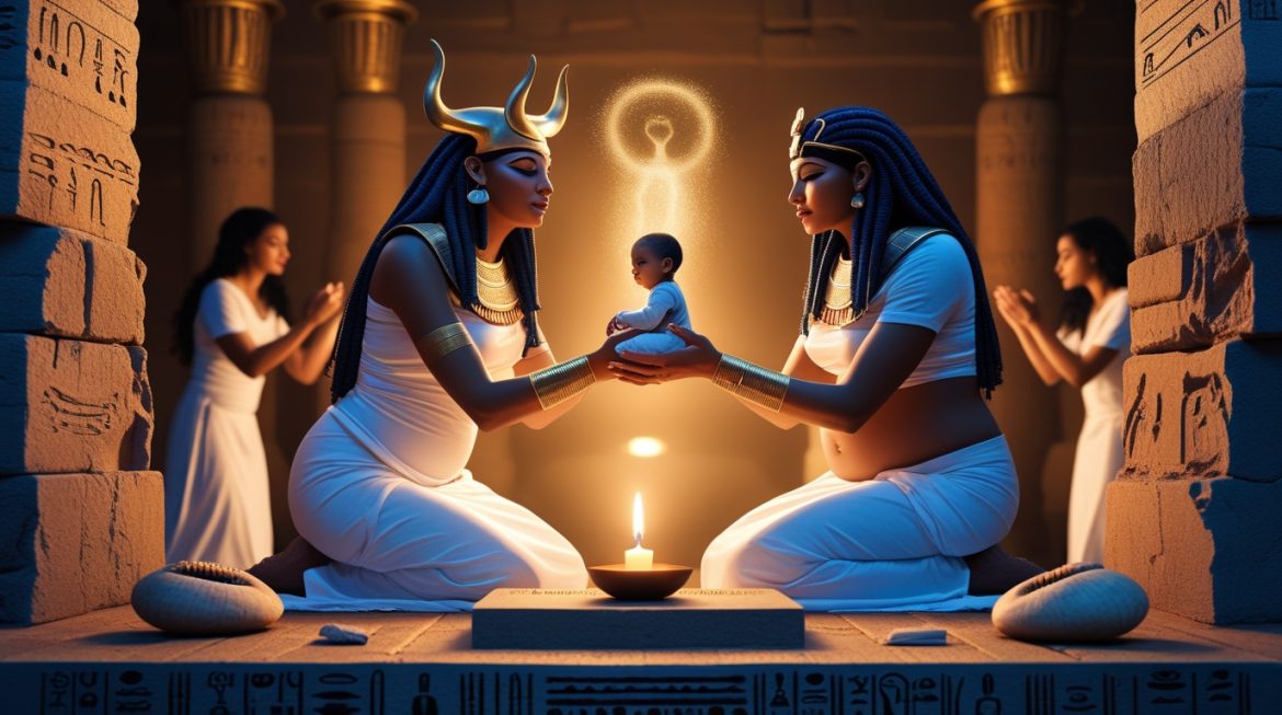 Месхенет — египетская богиня родов и судьбы, иконография, символы рождения