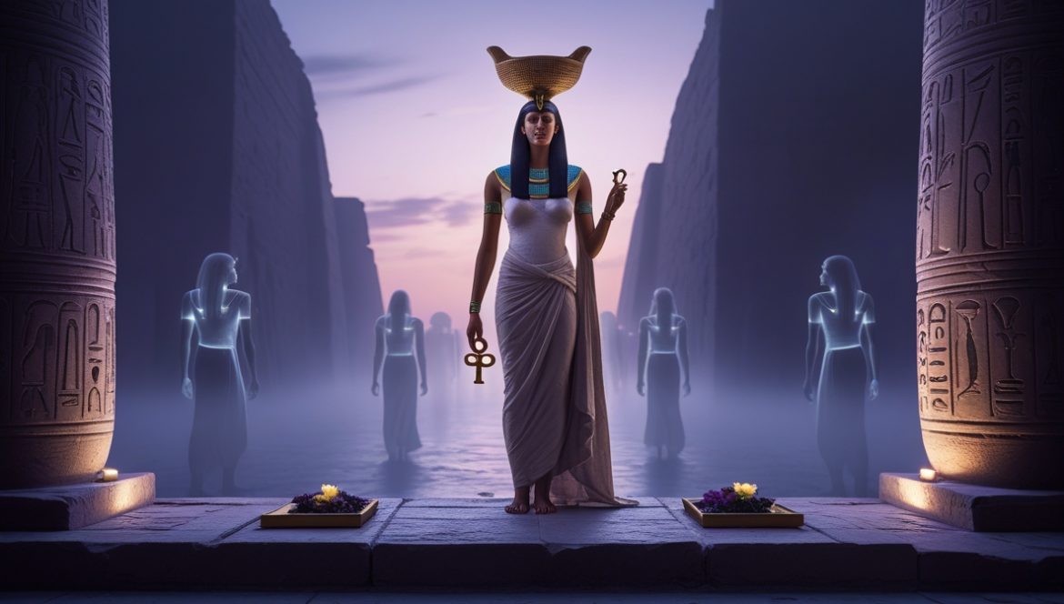 Нефтида богиня границ египетская магия переходные состояния