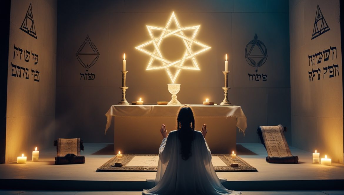 Мастер-коэн проводит теургический ритуал в масонском храме XVIII века — орден Элю Коэн, мартинизм, реинтеграция