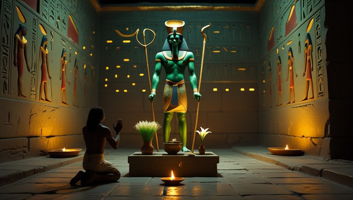 Осирис бог загробного мира трансформация энергия египетский пантеон