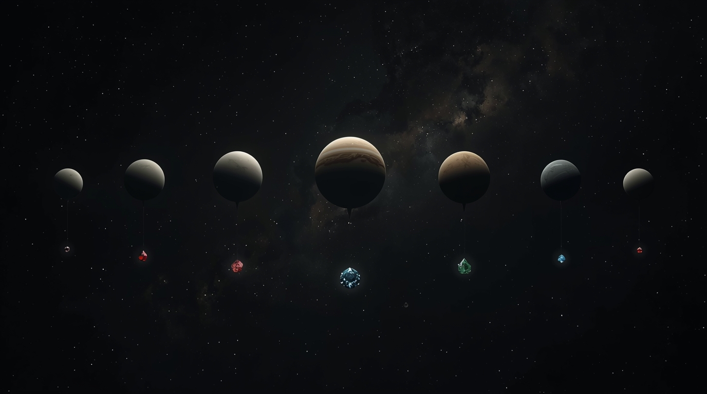 Подбор камня по планете — таблица астрологических кристаллов и самоцветов