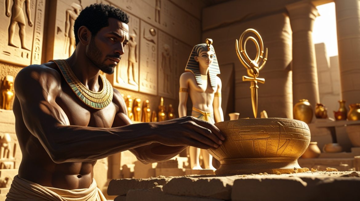 Птах — бог-творец и покровитель ремёсел в храме Мемфиса, египетская мифология