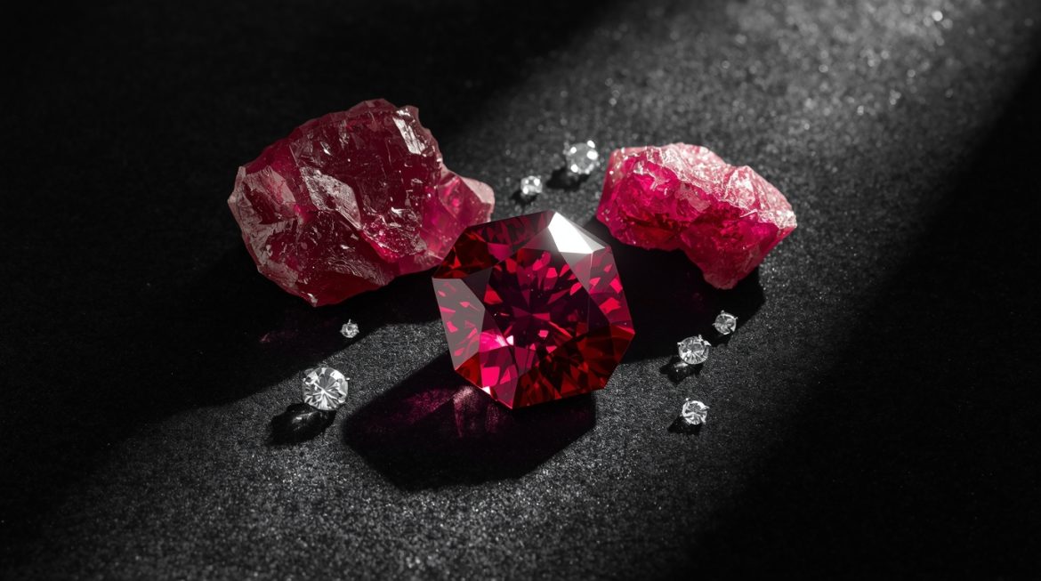 натуральный рубин — огненный камень силы и магии