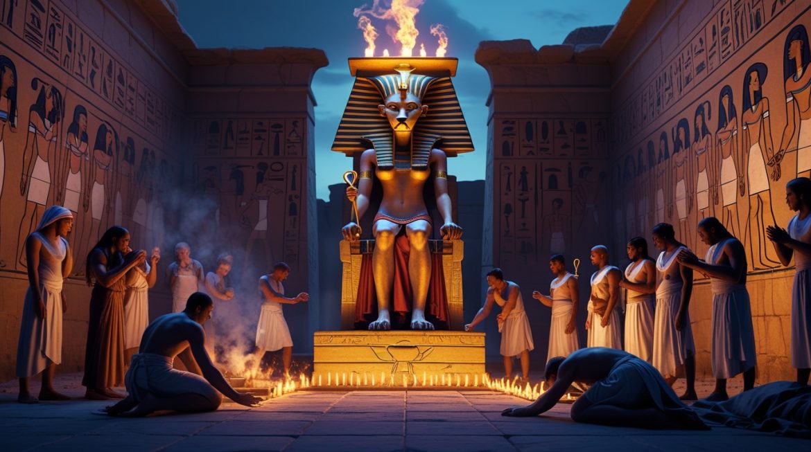 Богиня Сехмет — египетская богиня-львица, владычица болезней и исцеления