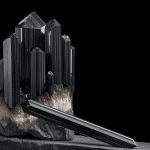 чёрный турмалин шёрл кристалл защитный камень магия