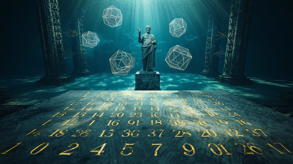 Священная геометрия и числа на карте Атлантиды — пропорции и математика платоновского описания