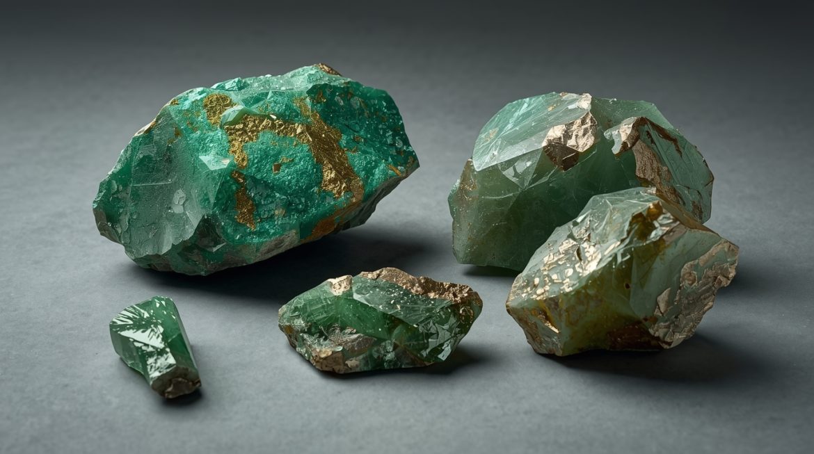 Вердит — полированный зелёный африканский камень с перламутровым блеском, амулет и оберег