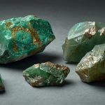 Вердит — полированный зелёный африканский камень с перламутровым блеском, амулет и оберег