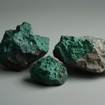 Волконскоит — редкий уральский изумрудно-зелёный минерал на деревянной поверхности, магические свойства камня силы