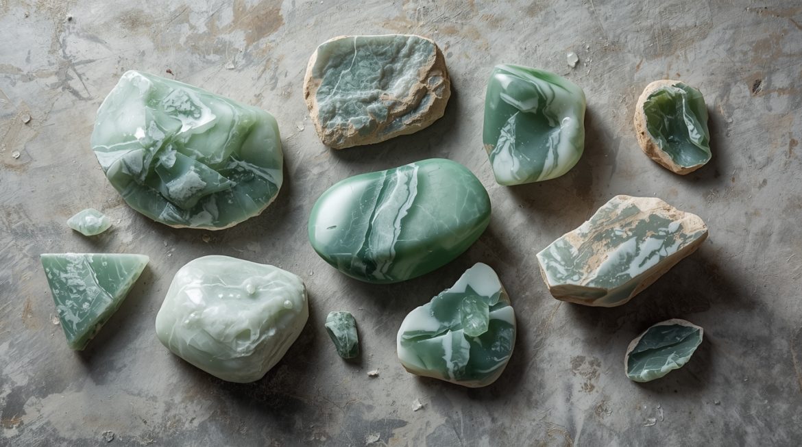 жадеит натуральный зелёный камень магические свойства и значение