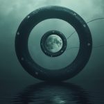 Женщина у лунного озера в период антардаши Луны Раху — ведическая астрология эзотерика