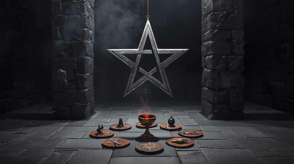 орден Аргентеум Аструм A∴A∴ ритуал Серебряной Звезды Кроули магический круг