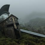 Асцендент в Овне — маска воина, мужчина на фоне звёздного неба с марсианской энергией