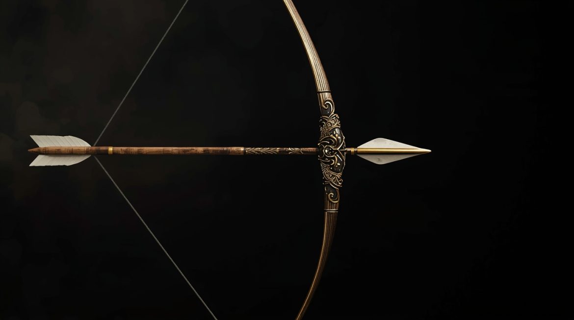 Асцендент в Стрельце — кентавр-лучник целится в звёздное небо, символ восходящего знака Стрелец