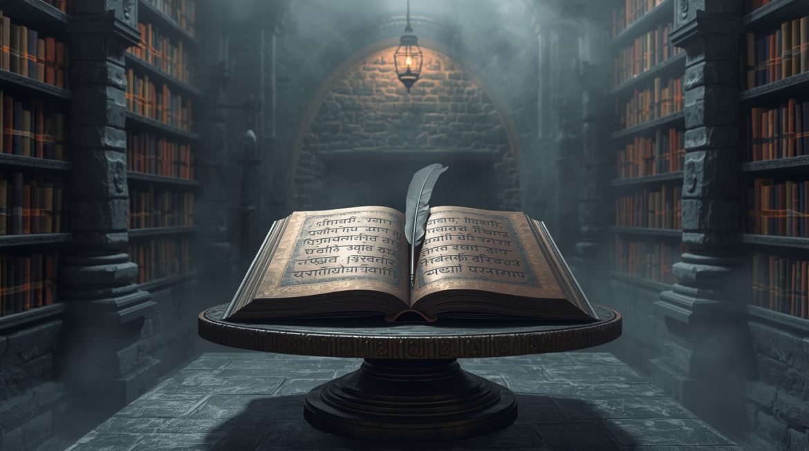 Бхадра йога Меркурий ведическая астрология — мудрец с астрологической картой на фоне звёздного неба