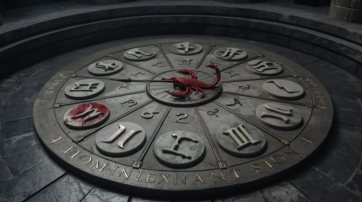 доминирующий знак зодиака натальная карта астрология колесо зодиака