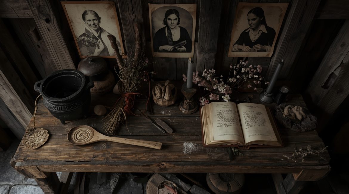 Наследственная ведьма в доме с травами и старинными книгами — хередитарное ведьмовство и семейные традиции колдовства
