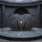 Композитная карта пары — астрологический круг с планетами и знаками зодиака, символ союза двух натальных карт