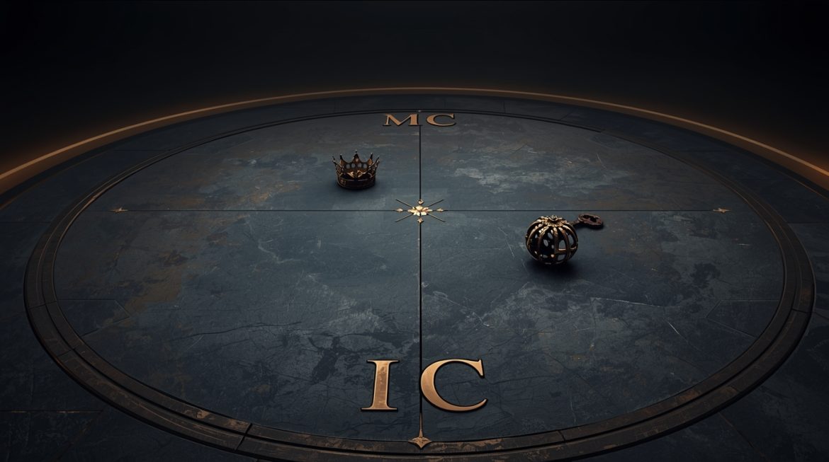 МС и IC в натальной карте — ось судьбы, карьеры и семейных корней в астрологии