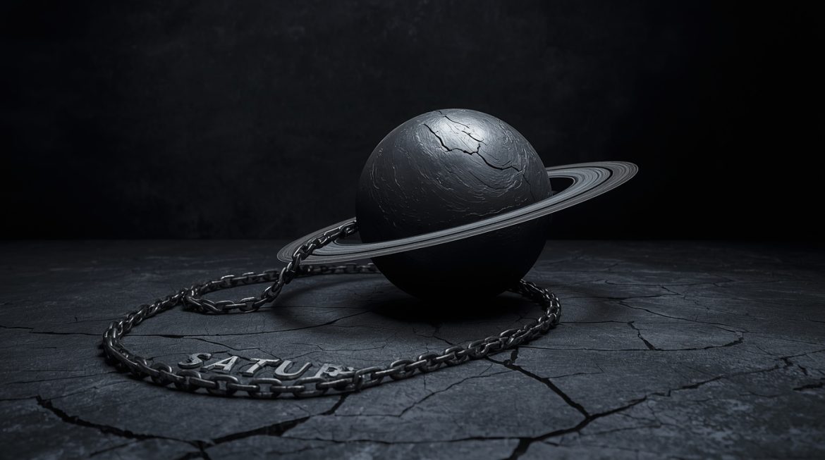 Сатурн в астрологии — планета кармы, ограничений и уроков судьбы, человек изучает астрологию под кольцами Сатурна