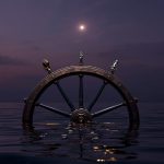 Уттара Пхалгуни — накшатра союза и света в ведической астрологии, человек в лучах солнца под звёздным небом Индии