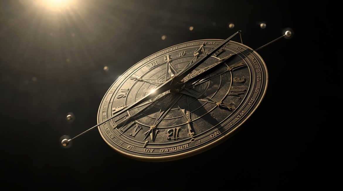 Вторичные прогрессии в астрологии — женщина изучает прогрессивную карту и звёздный атлас